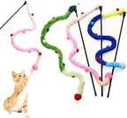 Colorful Cat Teaser Wand